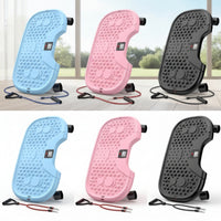 Textured Twisting Board with Digital Display Portable Waist Rotator with Digital Counter Compact Fitness Equipment Low-Profile for Home Gym