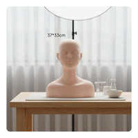Cosmetology Practice Head Long-Lasting Material Realistic Mannequin Head