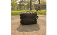 Motorcycle Tail Bag Reflective Motorcycle Rear Rack Bag Structured Luggage for Motorcyclists, Long-Distance Riding