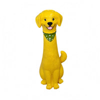 Dog-Shaped Vase Playful Expression Dog-Shaped Flower Vase Smooth Finish