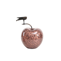 Material Bird Fruit-Shaped Decor Smooth Reflective Surface Holiday Decoration Resin Fruit-Shaped Ornament for Shelf, Desk, Model Room
