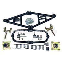 Custom Four-Wheel Steel Tube Vehicle Beach Kart Modified Front Swing Arm Suspension Disc Brake Knuckle Flange Shock Absorber Assembly