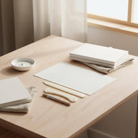 4 Pieces Bookbinding Tool Set Natural Color Craft Supplies for DIY Enthusiasts