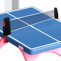 Adjustable Portable Table Tennis Net Set with Retractable Frame