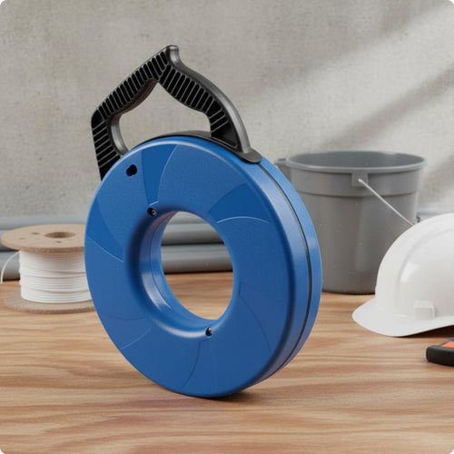 Wire Spool Winder Portable Wire Take-up Spool for Construction Site