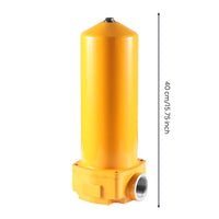 Cylindrical Fuel Filter with Steel Core Direct Fit Oil Water Separator Heavy-Duty Compact for Workshop Technicians