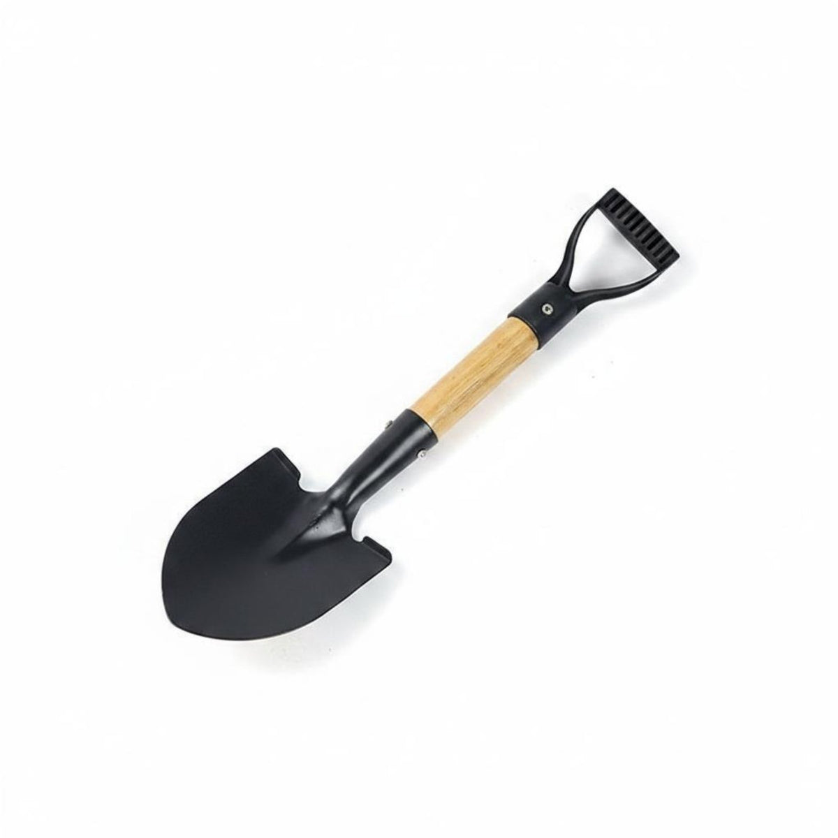 Garden Spade Heavy Duty D Handle Portable for Outdoor, Camping