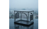 Reptile Enclosure Transparent Foldable Reptile Cage Foldable Bearded Dragon Cage for Temporary Housing