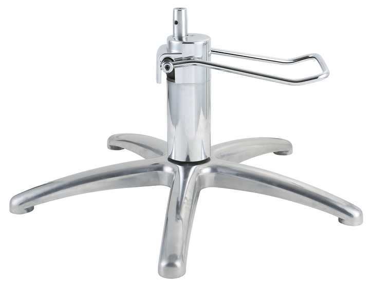 Aluminum Alloy Five-Star Office Chair Base with Brushed Finish