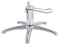 Aluminum Alloy Five-Star Office Chair Base with Brushed Finish