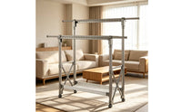 Expandable Folding Laundry Drying Rack Foldable Folding Drying Rack Heavy Duty Furniture Freestanding for Families, Apartment