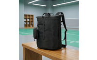 Expandable Racket Backpack Lightweight Racket Bag with Pouch Padded Tennis Backpack Adjustable for Badminton Players