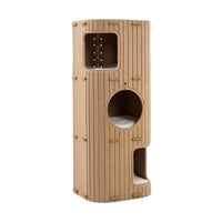 Vertical Felt Cat House Sturdy Cat Hideaway Long-Lasting Hideaway Cave Comfortable for Living Room