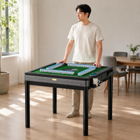 Automatic Mahjong Table USB Charging Port Electric Mahjong Table Cup Holder Game Room Furniture