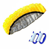 Soft Parafoil Acrobatic Kite Stable Soaring Double Line Parafoil Kite Tear Resistant Outdoor Toy for Beach