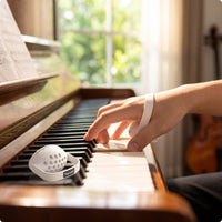 2 Pieces Piano Hand Posture Lightweight Piano Hand with Strap Perforated Exercise Device for Pianists