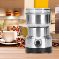 Stainless Steel Coffee Grinder, Small, UK Plug