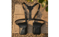Hands-Unrestricted Chest Bag with Adjustable Harness Slim Chest Bag with Harness Pack Ambidextrous for Commuting