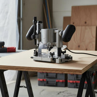 Easy to Control Trim Router Base Transparent Cover Fixed Router Base Heat Dissipation Power Tool Accessory for Woodworking