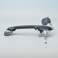 Exterior Car Door Pull Handle Assembly Molded Door Handle with Key Cylinder Easy Installation Hardware Reliable for DIYers