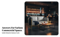 Nordic Design Banquette and Chair Dining Set Modern design Restaurant Seating Padded Chairs Commercial Furniture Space-Saving for Cafe Owners, Bar Proprietors, Event Planners, Coffee Shop, Bistro, Banquet Hall, Kitchen