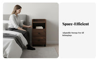 Narrow Rolling Drawer Unit Movable with casters Slim Storage Tower Space-Saving