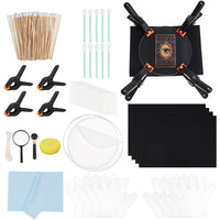 Trading Card Flattening Kit Cleaning and Maintenance Tool Set for Sports Cards