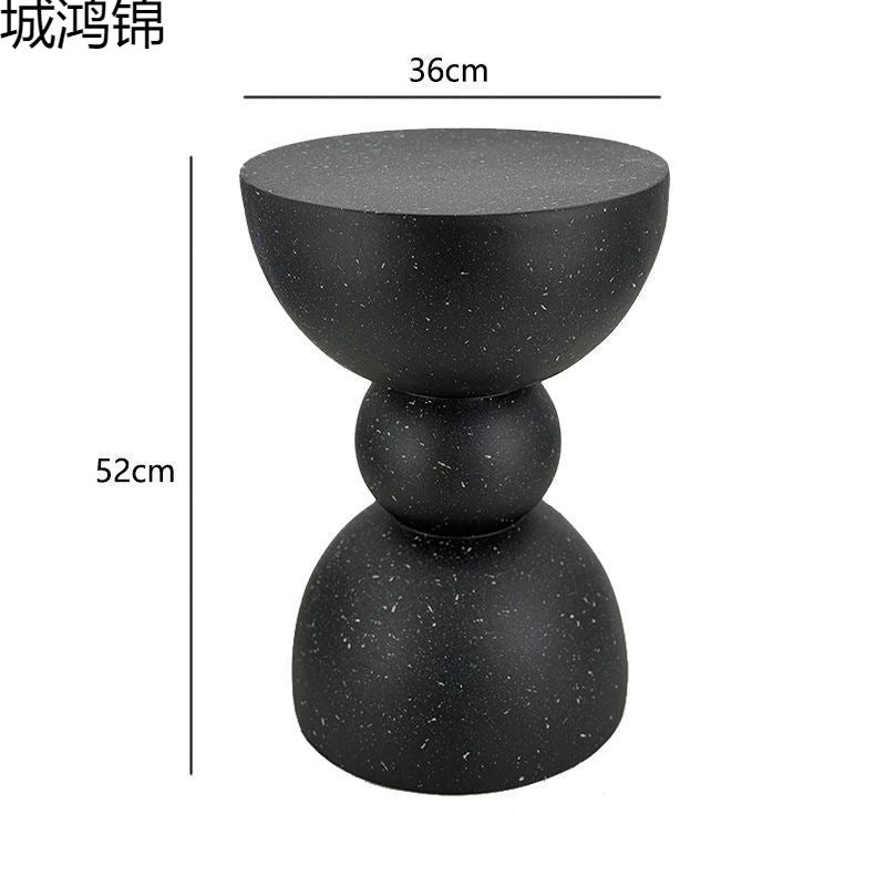 Black L Ball Dotted
