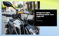 Waterproof LED sequential turn signal