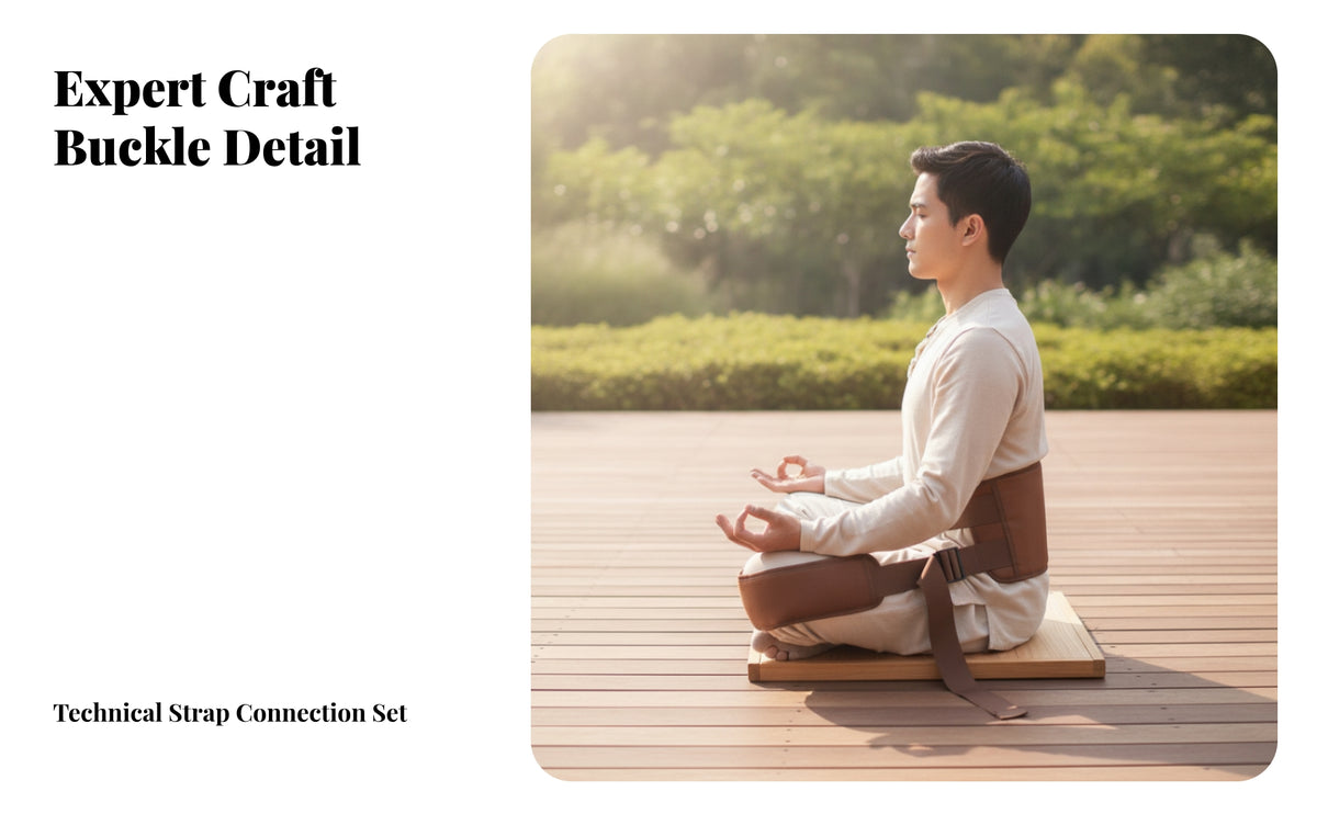 Meditation Support Strap with Pouch