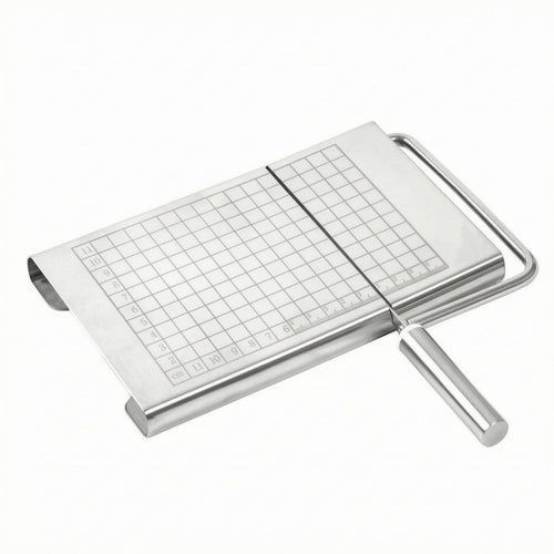 Stainless Steel Soap Cutter Measurement Grid Handmade Soap Cutter Anti Slip Craft Tool