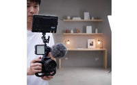 Camera Frame Top Handle CNC Machined Camera Frame Handle Universal Cinematic Rig Grip Aluminum Alloy Frame Ergonomic Design