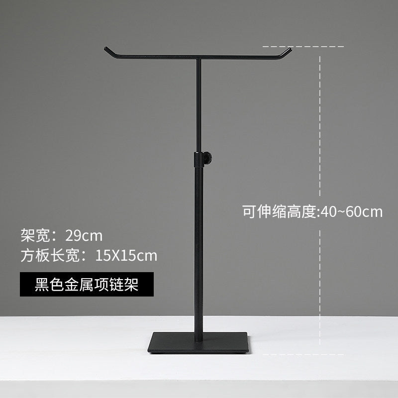 Black / T-shaped Stand