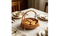 3 Tier Fruit Basket Decorative 3 Tier Fruit Stand Space Saving for Picnic