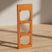Socket Cutout Template Thickened Aluminum Alloy Switch Outlet Hole Guide High Accuracy Power Tool Accessories for Woodworkers, Cabinet Making
