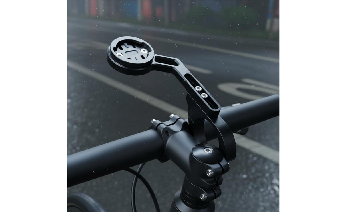 Cycle Computer and Light Mount Easy to Install Biking Computer Bracket Adjustable Position Aluminum Alloy Handlebar For