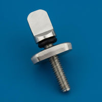 Tool-Effortless Stainless Steel Fin Screw Plate Rustproof Watersports Hardware Secure Fastening for Paddleboarders