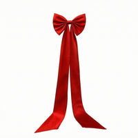 Large Satin Bow Sash Silky Long Tail Bow Sash Soft and Comfortable Long Tail Ribbon Belt for Wedding
