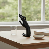 Space-Saving Jewelry Display Holder with Hand Elegant Hand Band Holder Stylish Band Display with Base Easy to Clean for Retail Displays, Photography Setups