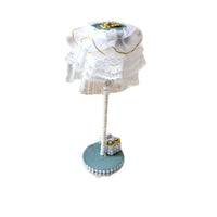 1:12dollhouse娃娃屋微缩迷你家具青苹果色布艺沙发四件套模型