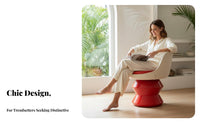 Patterned Rotating Enveloping Chair 360-Degree Rotation Living Room Furniture Architectural Design Enveloping Shape for Adults
