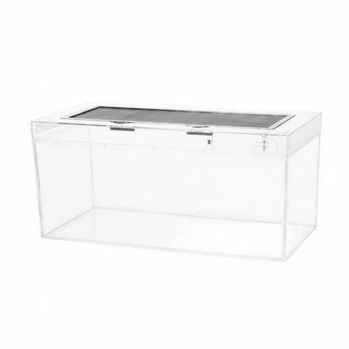Crystal Herpetofauna Enclosure 360 Degree View Gecko Habitat Box