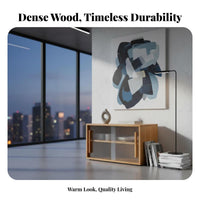 Stackable Cube with Door Modular Design Home Furnishing Space-Saving for Renters