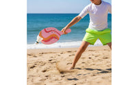 EVA Foam Racket Set Indoor Outdoor Use Paddle Ball Game Set Lightweight Foam Tennis Racket Toy for Family, Beginners, Backyard