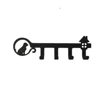 Key Hook Rack Sturdy Wall Key Holder Long-Lasting for Entryway, Office
