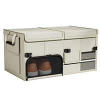 Foldable Car Trunk Organizer Storage Box, 60L, Oxford Cloth, with Handle