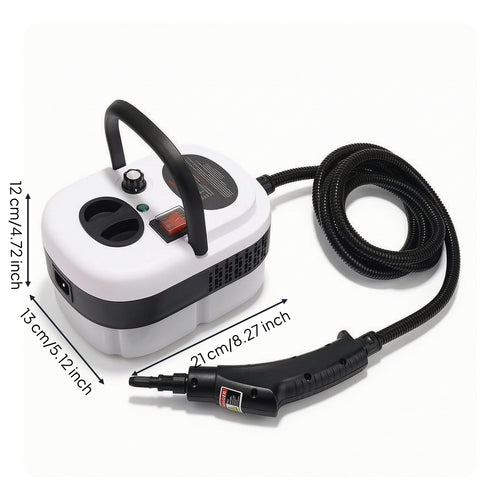Handheld Steam Cleaner Compact Steam Cleaner with Hose Handheld Steamer Corded Portable Steamer Ergonomic for Home, Kitchen