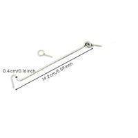 Window Hook, Iron Wind Brace, Stable Sliding Window Stay, Easy Installation, Adjustable, Home Office