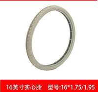 Wheelchair Solid Tires - 24, 20, 16 Inch Options