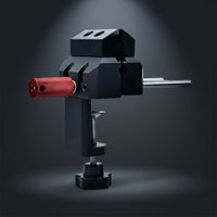 Precision Vise with Jaw Pads Versatile Tabletop Vise Clamp for Hobbyists, Jewelers, Home Studio